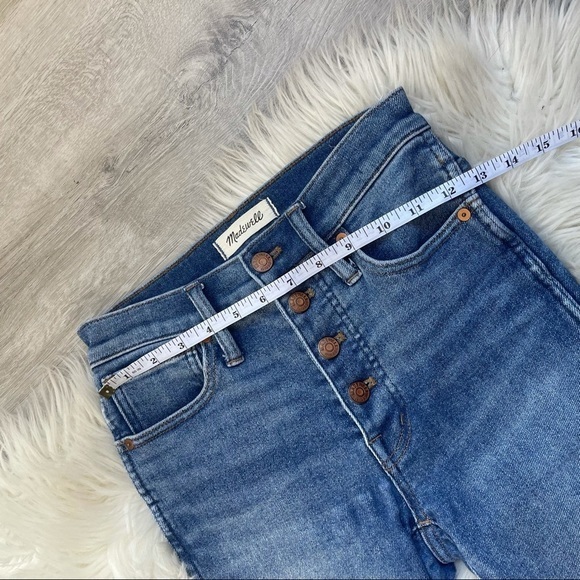 Madewell 10" High Rise Skinny Jeans Cordova‎ Wash - Picture 4 of 14